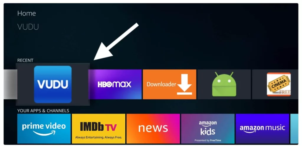 VUDU on Firestick Not Working