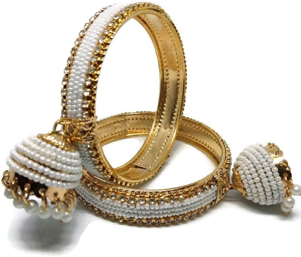 american diamond latkan bangles