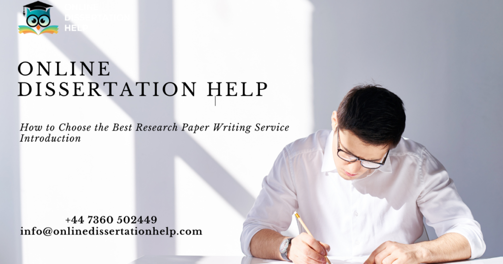 Research Paper Writing Service