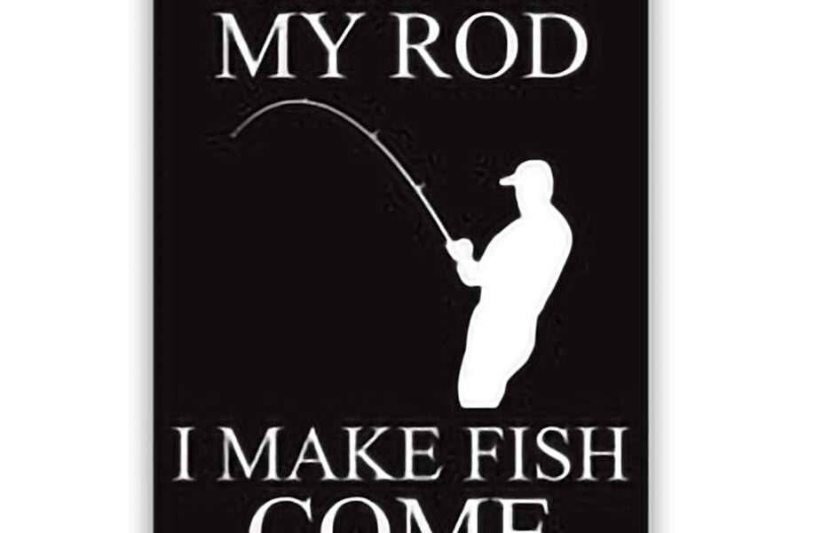 Fishing Signs | Gone Fishing Aluminum Metal Sign