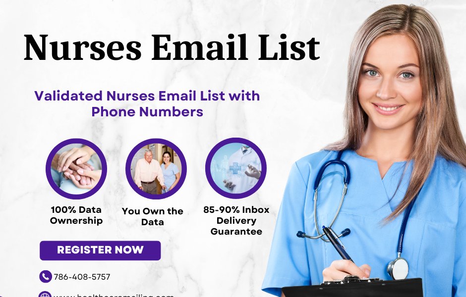 15 Proven Techniques for High-Quality Lead Generation using Nurses Email List