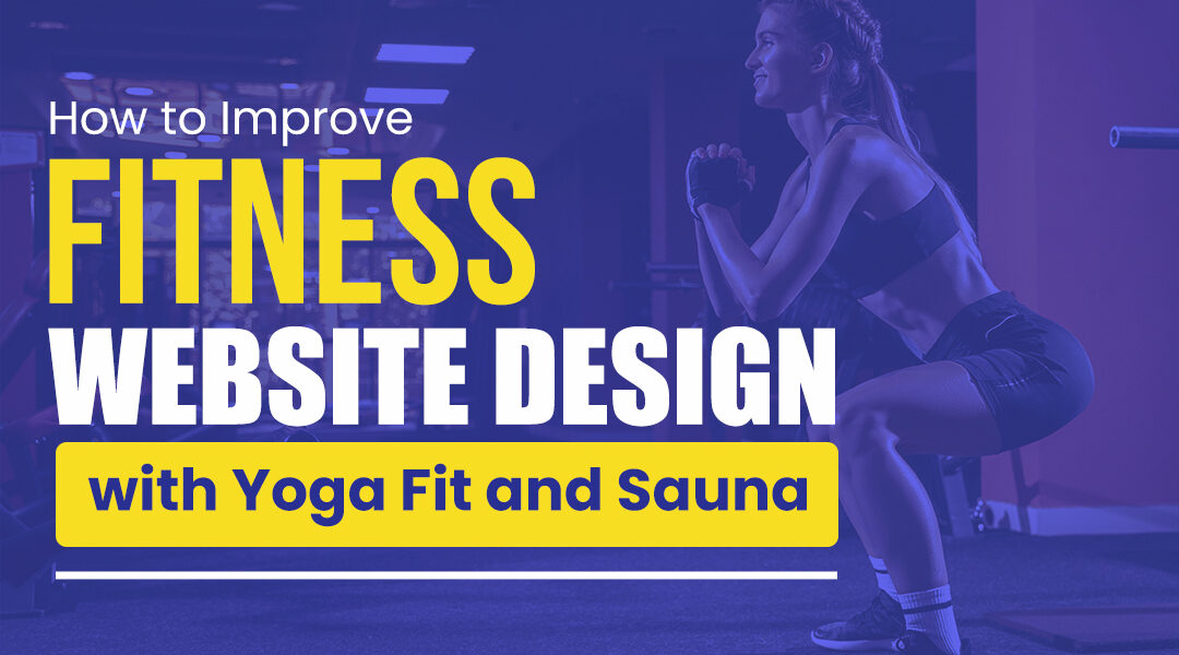 fitness website design