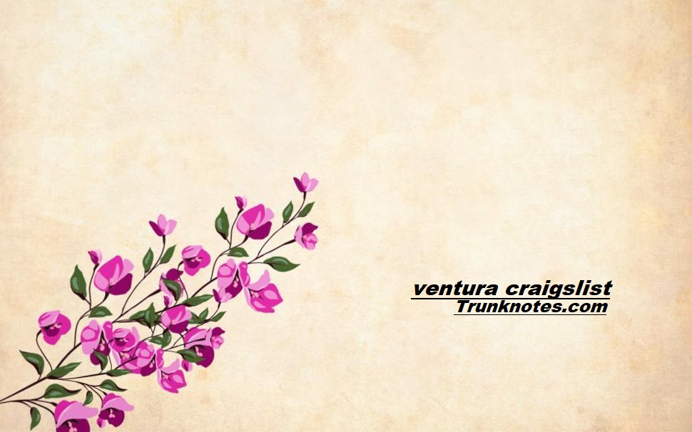 Ventura Craigslist: Your Gateway to Local Opportunities and Services