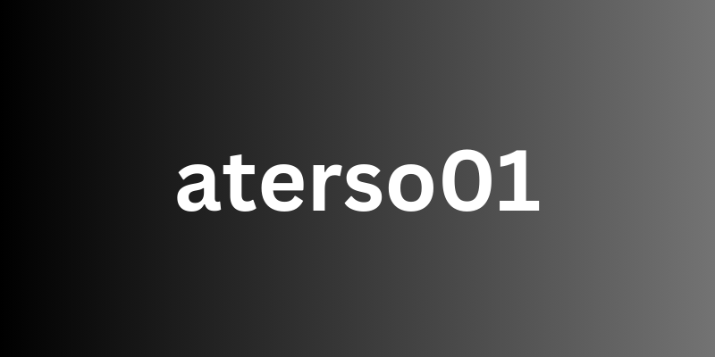 aterso01: Unveiling the Power of Enhanced Online Visibility