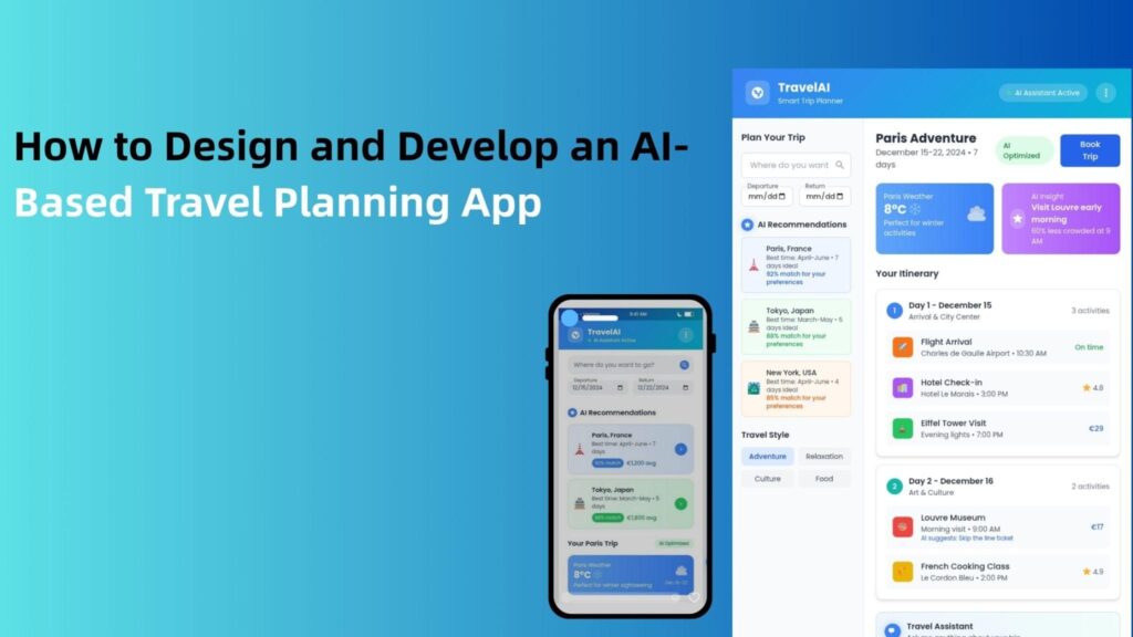 Smart AI application for Travel planning